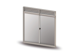 Janela de Correr com Fixo Superior