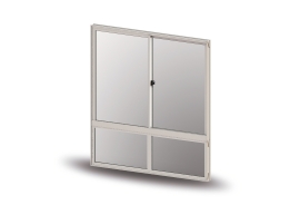 Janela de Correr com Fixo Inferior